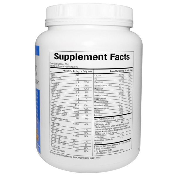 Natural Factors, Slim Styles, смесь для приготовления напитка для снижения веса, содержит PGX (полигликоплекс), французская ваниль, 1 фунт 12 унций NFS-03552 фото