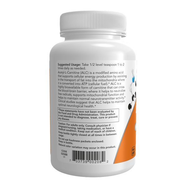 Acetyl L-Carnitine Pure Powder - 85g 2023-10-4527 фото