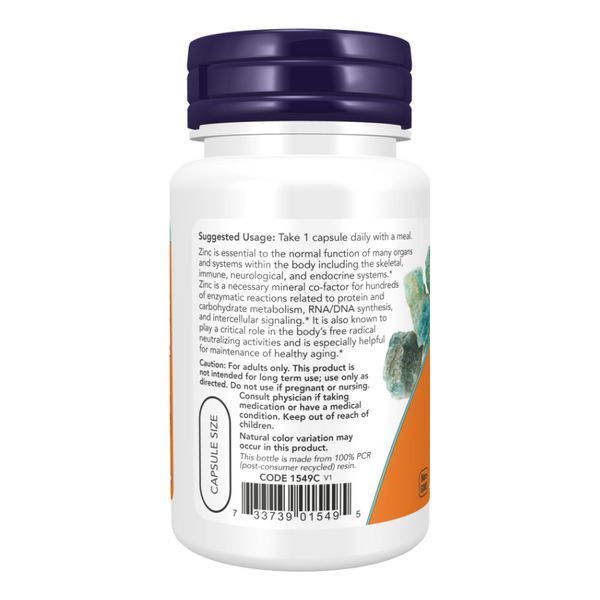 Zinc Picolinate 50mg - 120 vcaps 2022-09-0124 фото