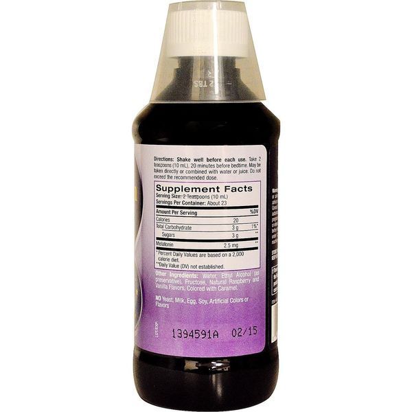 Natrol, Мелатонин, Жидкая форма, 2,5 мг, 8 жидких унций (237 мл) NTL-04408 фото
