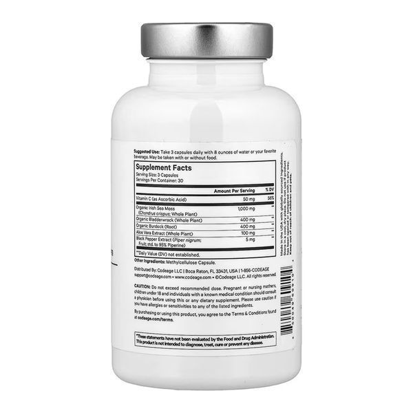 Amen Sea Moss - 90 vcaps (До 12.26) 2024-11-0337 фото