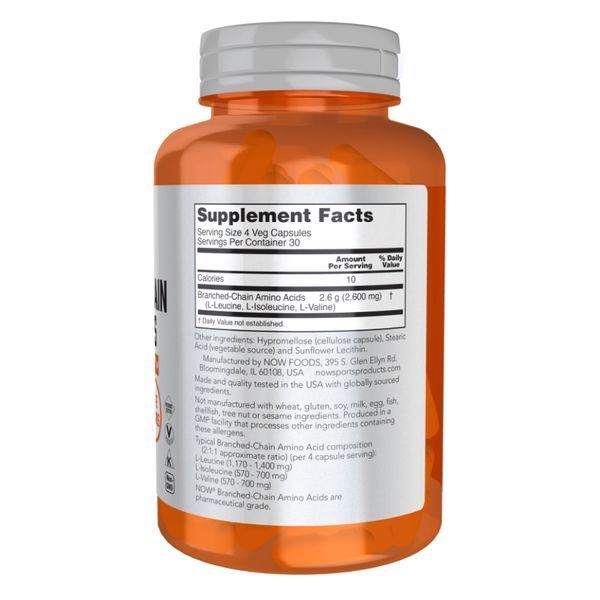 Branch-Chain Amino - 120 vcaps 2022-10-2537 фото