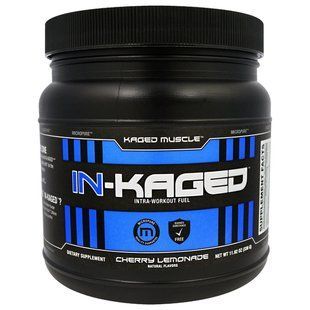 KagedMuscle, In-Kaged, cпортивное питание для употребления во время тренировки, со вкусом вишневого лимонада, 11,92 унции (338 г) KGD-45062 фото