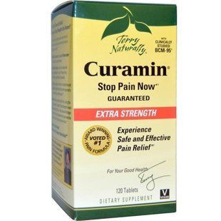 EuroPharma, Terry Naturally, Curamin, экстра сила, 120 таблеток EUR-11202 фото