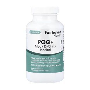 PQQ + Myo + D-Chiro Inositol Plus - 120 caps 2023-10-6675 фото