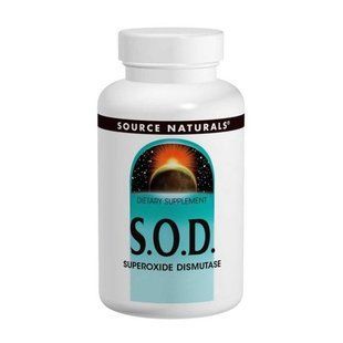 Source Naturals, S.O.D., 2000 МЕ, 90 таблеток SNS-00612 фото