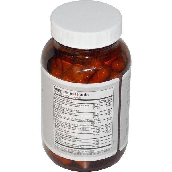 Metabolic Maintenance, Фосфорилированный комплекс витамина B, 100 капсул MBM-00500 фото