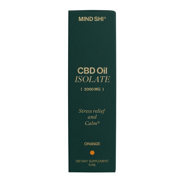 CBD Oil Isolate 3000 mg Orange - 10 ml 2023-10-3803 фото