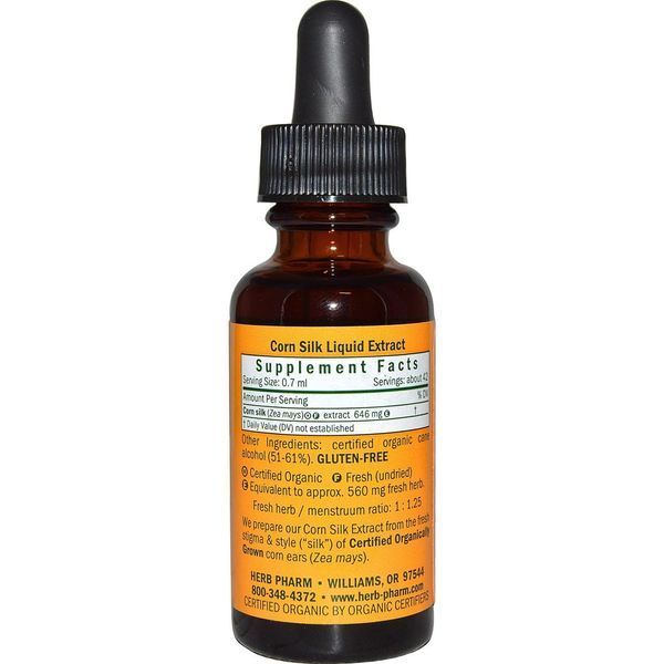 Herb Pharm, Кукурудзяні рильця, 1 рідка унція (30 мл) HBP-00043 фото