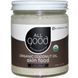 All Good Products, Органическое кокосовое масло, питание кожи, кокос, 7.5 ж.унций (222 мл) ELH-08953 фото 1